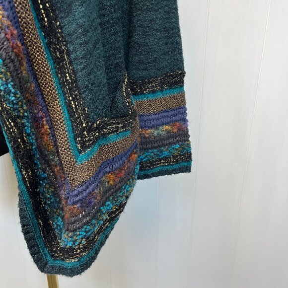 Curio New York Women's Open Front Cardigan Size Small Boho Art to Wear Soft‎ - Picture 5 of 10